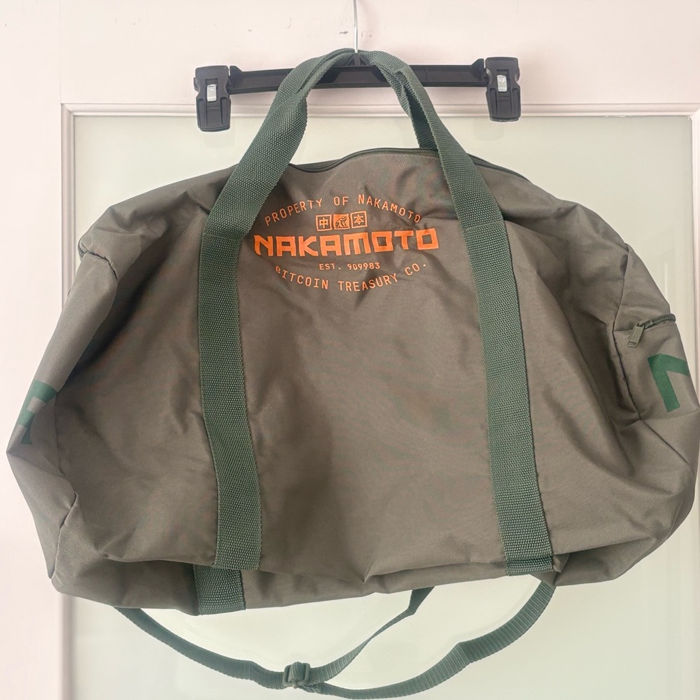NWT Satoshi Nakamoto Bitcoin Duffel Bag – Limited Edition – OS - Picture 3 of 10